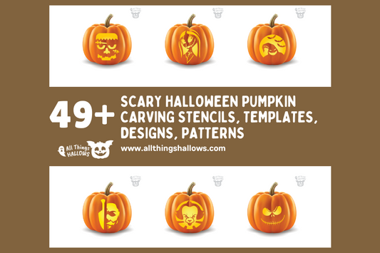 49+ Scary Halloween Pumpkin Carving Stencils, Templates, Designs, Patterns 2024