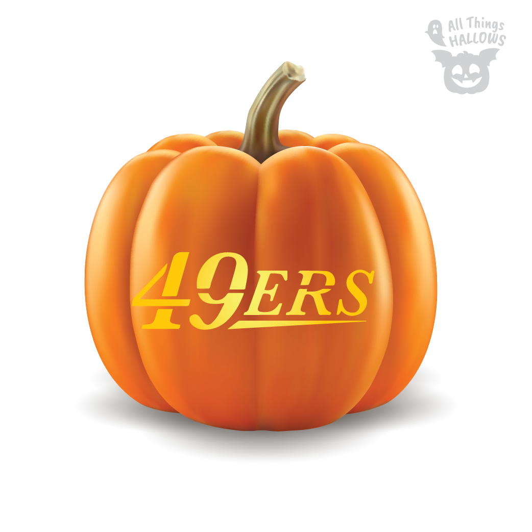 SF 49ers Pumpkin Stencil