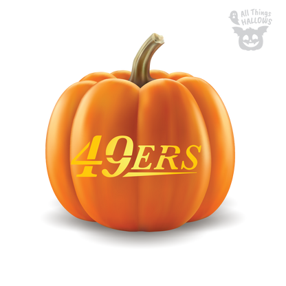 SF 49ers Pumpkin Stencil