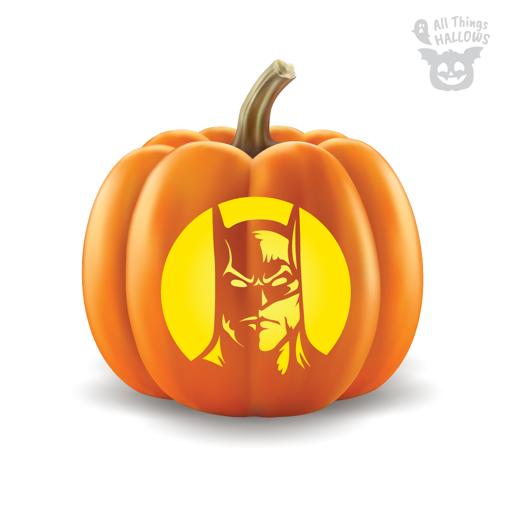 Batman Pumpkin Stencil