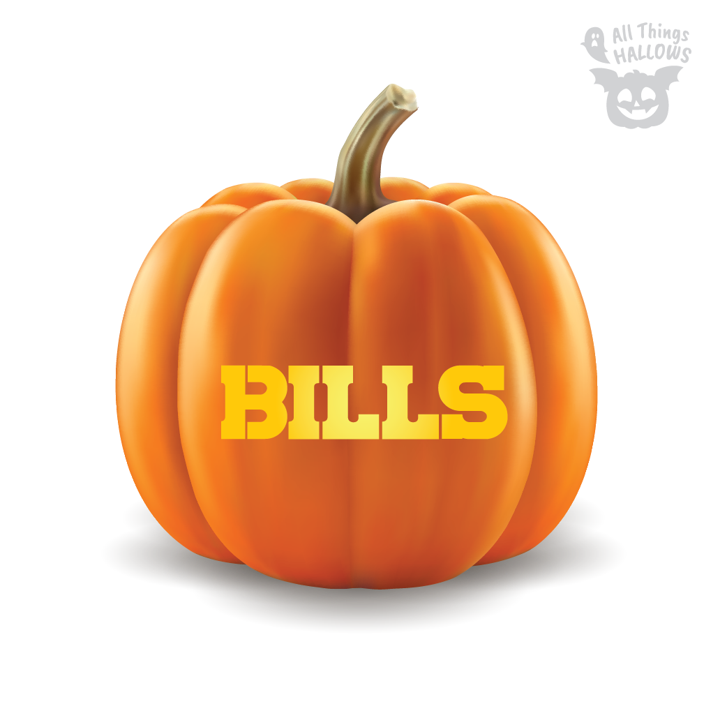 Buffalo Bills Pumpkin Stencil