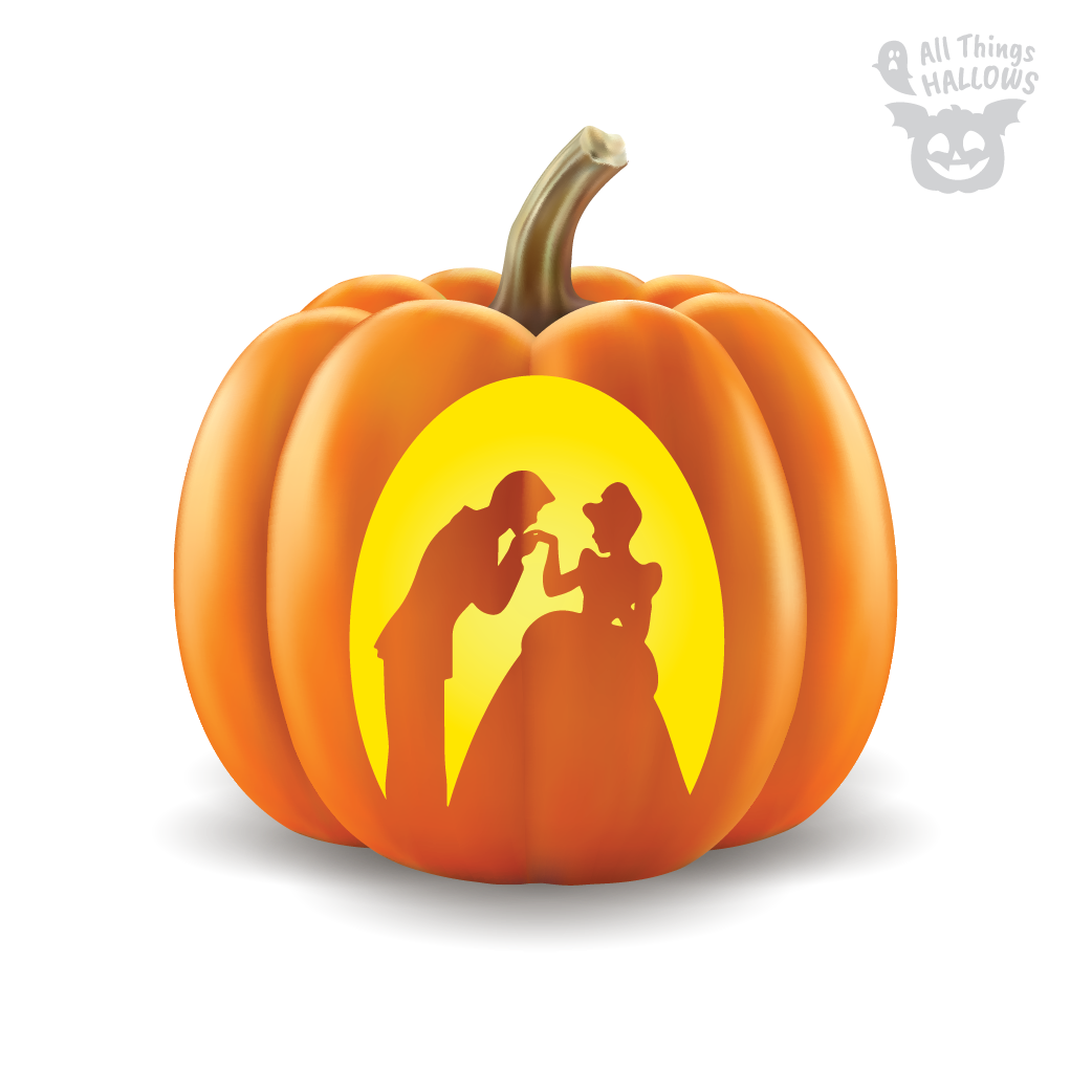 Cinderella Pumpkin Stencil