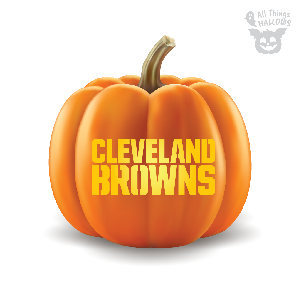 Cleveland Browns Pumpkin Stencil