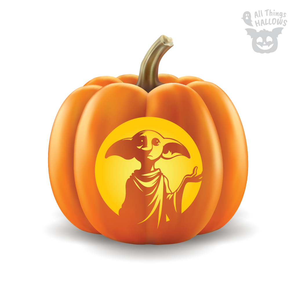 Dobby Pumpkin Stencil