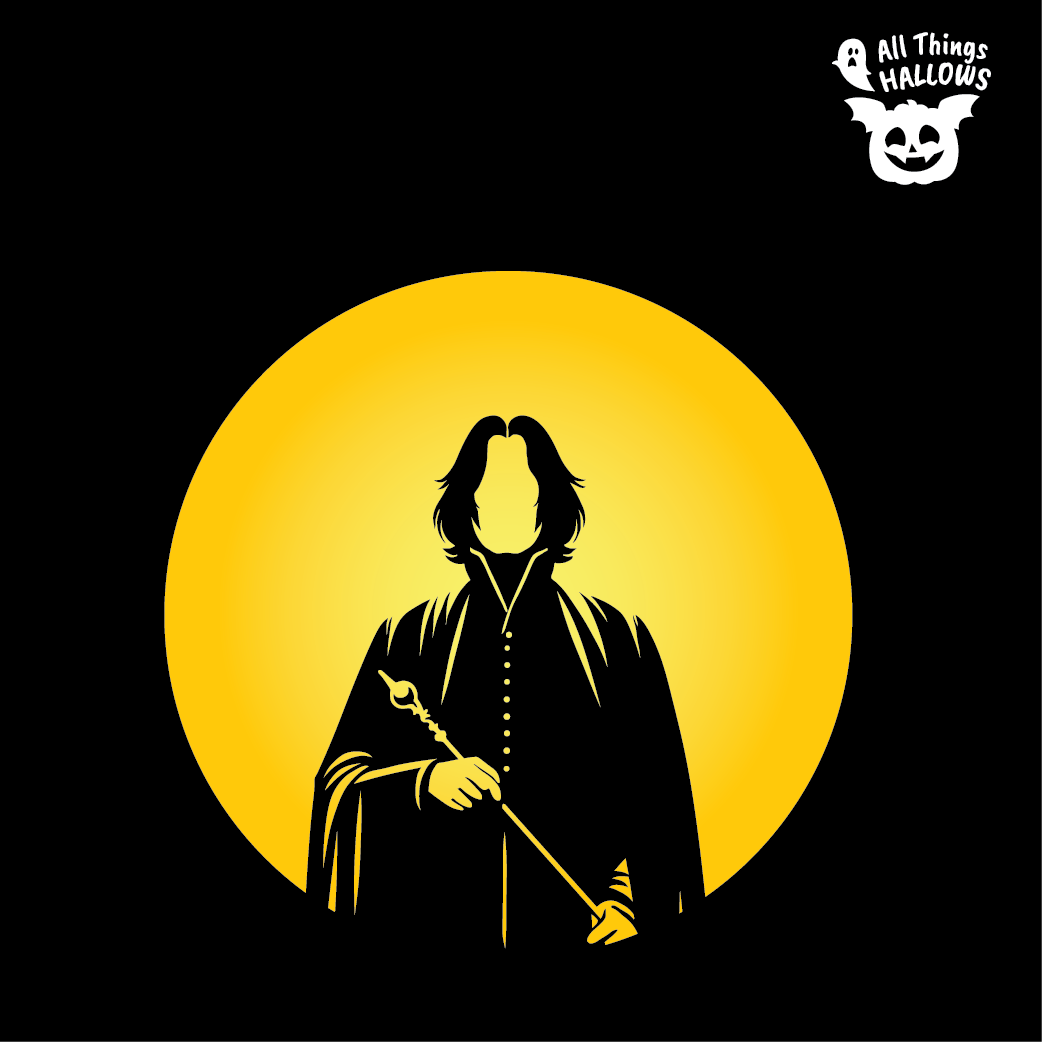 Professor Snape Pumpkin Stencil