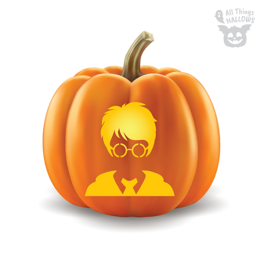 Harry Potter Pumpkin Stencil