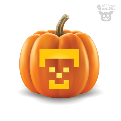 Minecraft Pumpkin Stencil