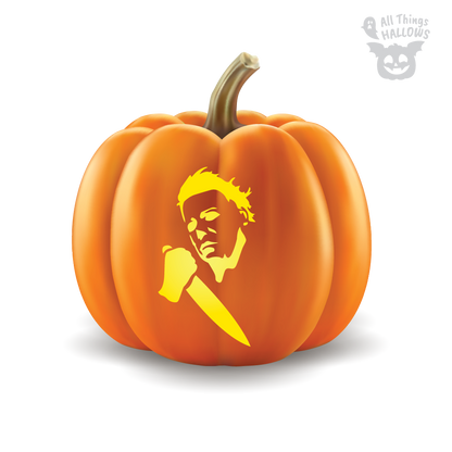 Michael Myers Pumpkin Stencil