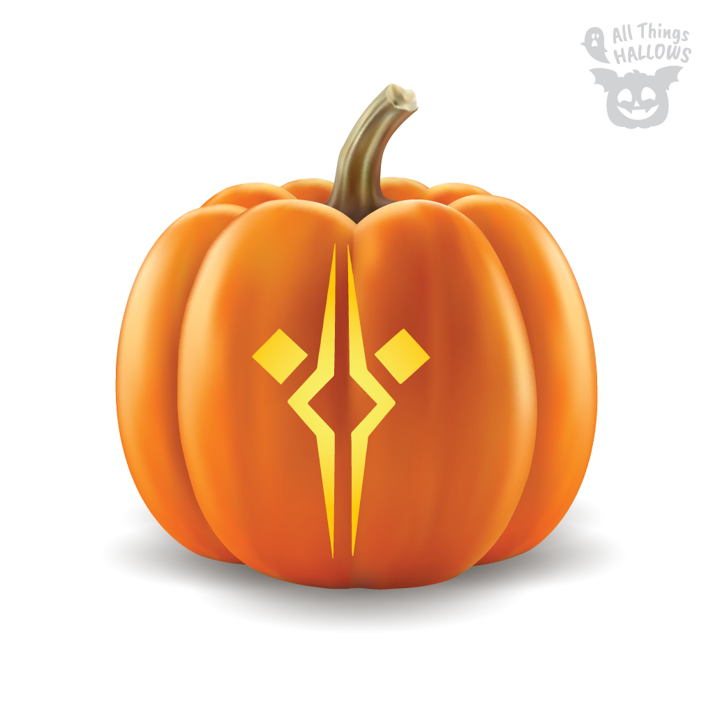 Ahsoka Tano Pumpkin Stencil