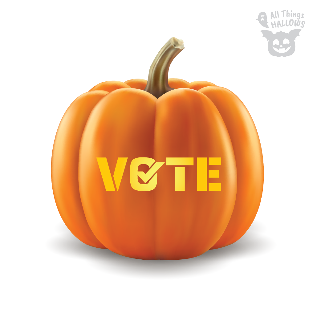 Vote Pumpkin Stencil